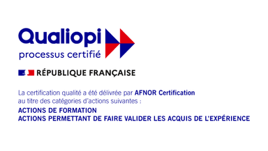 Certification Qualiopi — valide 2024-2027
