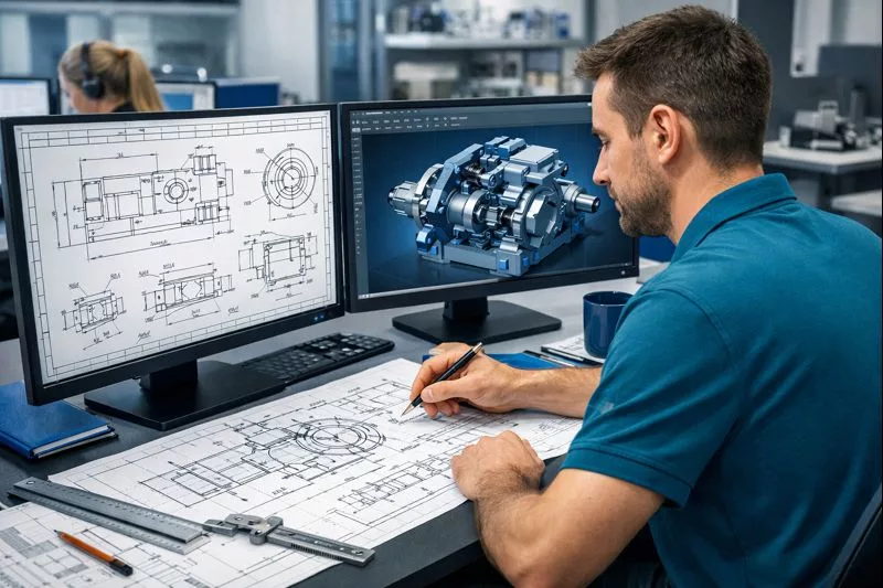 Devenir dessinateur industriel : métier, emploi et formation